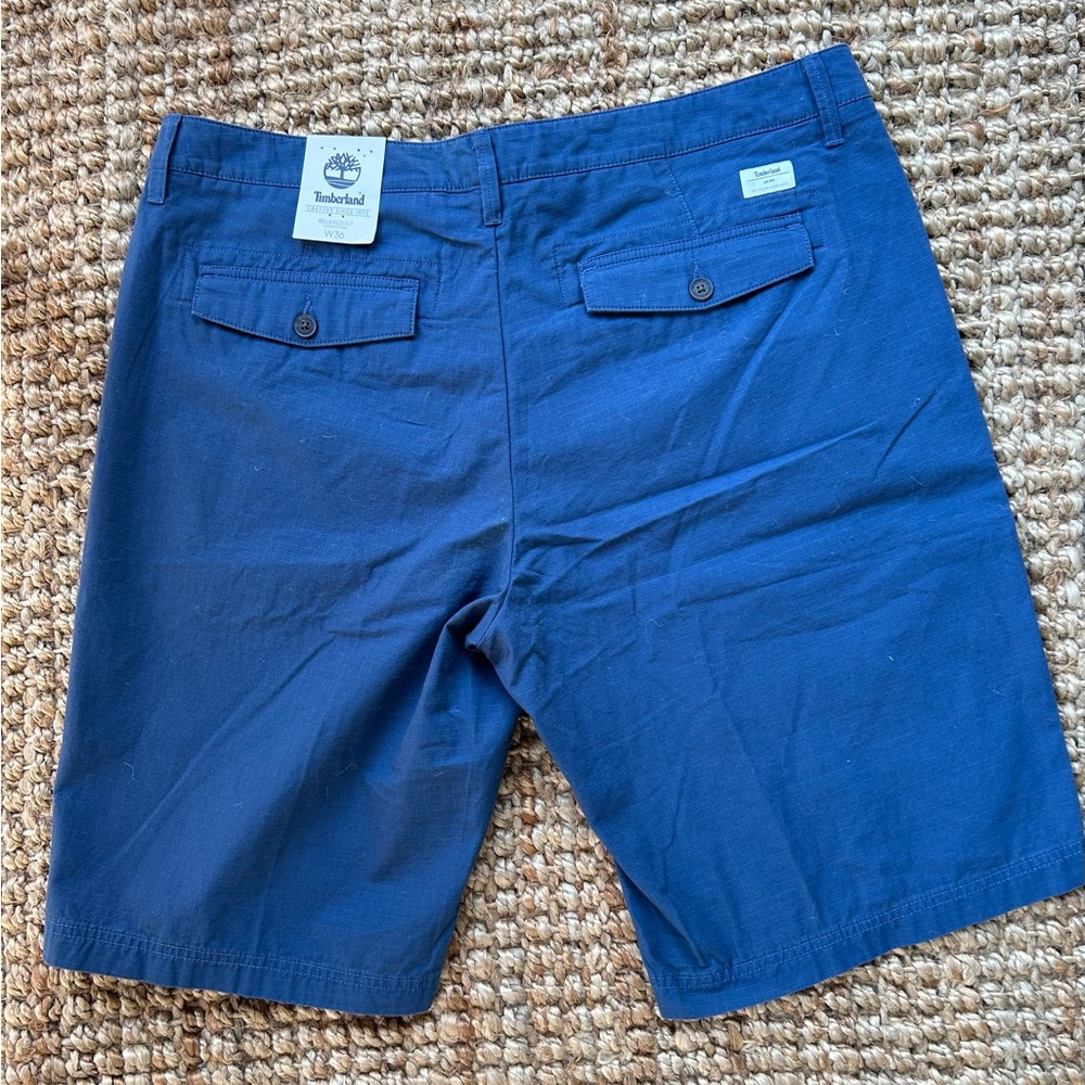 NWT Timberland Men’s Lightweight Flat Front Chino Shorts - Picture 10 of 13